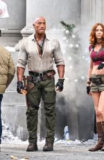 KAREN GILLAN on the Set of Jumanji 4 in Los Angeles 11/20/2025