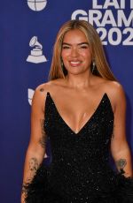 KAROL G at 26th Latin Grammy Awards at MGM Grand Garden Arena in Las Vegas 11/13/2025