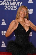 KAROL G at 26th Latin Grammy Awards at MGM Grand Garden Arena in Las Vegas 11/13/2025