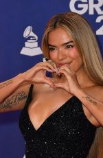 KAROL G at 26th Latin Grammy Awards at MGM Grand Garden Arena in Las Vegas 11/13/2025
