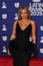 KAROL G at 26th Latin Grammy Awards at MGM Grand Garden Arena in Las Vegas 11/13/2025