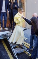 KATE HUDSON in All-Yellow Look at a Paris Event 11/24/2025