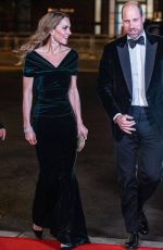 KATE MIDDLETON Arrives at Royal Variety Performance at Royal Albert Hall 11/19/2025
