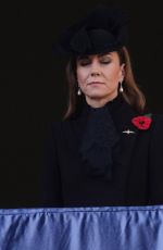 KATE MIDDLETON at Remambrance Sunday at Cenotaph in London 11/09/2025
