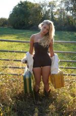 KATIE SIGMOND at a Photoshoot, October 2025