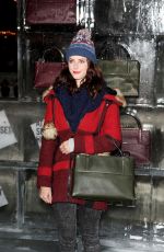 KAYA SCODELARIO at Coach Presents Skate at Somerset House VIP Launch in London 11/13/2013