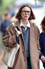 KEIRA KNIGHTLEY Out and About in London 11/15/2025