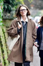 KEIRA KNIGHTLEY Out and About in London 11/15/2025