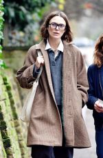KEIRA KNIGHTLEY Out and About in London 11/15/2025