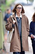 KEIRA KNIGHTLEY Out and About in London 11/15/2025