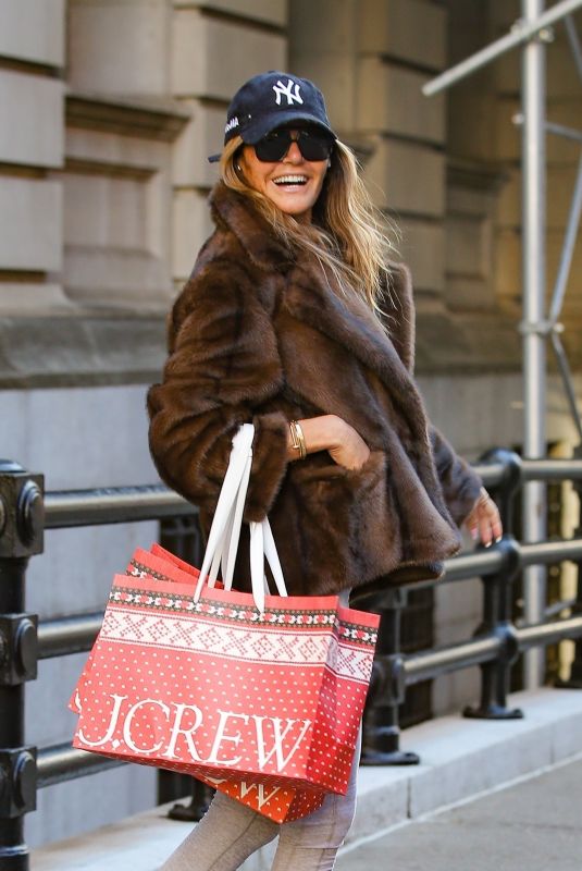 KELLY BENSIMON Out Shopping at J.Crew in New York City 11/24/2025