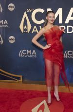 KELSEA BALLERINI at 59th Annual CMA Awards in Nashville 11/19/2025