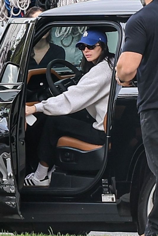 KENDALL JENNER Arrivs on the Set of a Photoshoot in Pasadena 11/13/2025