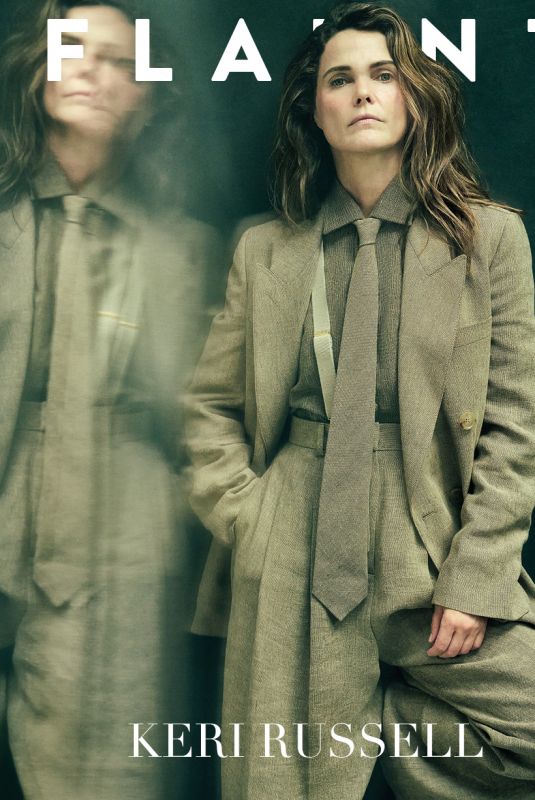 KERI RUSSELL for Flaunt Magazine, Winter 2025
