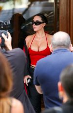 KIM KARDASHIAN Out at Copacabana Palace in Rio de Janeiro 11/11/2025