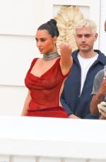 KIM KARDASHIAN Out at Copacabana Palace in Rio de Janeiro 11/11/2025