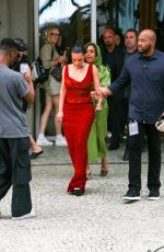 KIM KARDASHIAN Out at Copacabana Palace in Rio de Janeiro 11/11/2025