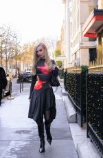 KIM PETRAS Out and About in Paris 11/24/2025