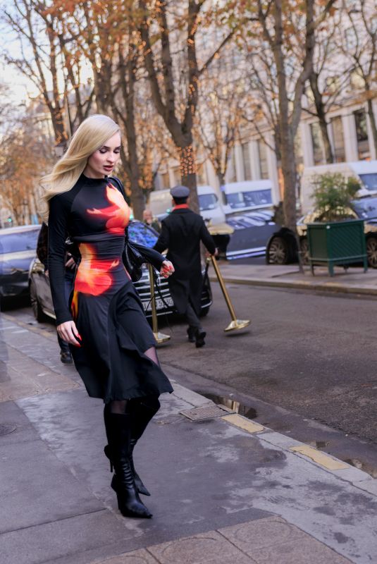 KIM PETRAS Out and About in Paris 11/24/2025