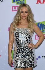 KIMBERLY WYATT at Press Boards at Hits Radio Live at BP Pulse Live Arena in Birmingham 11/21/2025