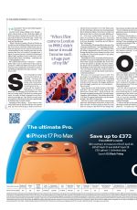KYLIE MINOGUE in The London Standard Magazine, November 2025