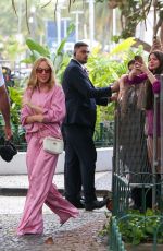 KYLIE MINOGUE Out and About in Rio De Janeiro 11/04/2025
