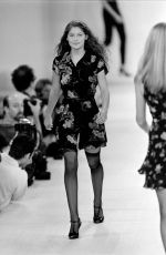 LAETITIA CASTA at Ralph Lauren Spring 1995 Ready to Wear Runway Show in New York 11/02/1994