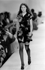 LAETITIA CASTA at Ralph Lauren Spring 1995 Ready to Wear Runway Show in New York 11/02/1994