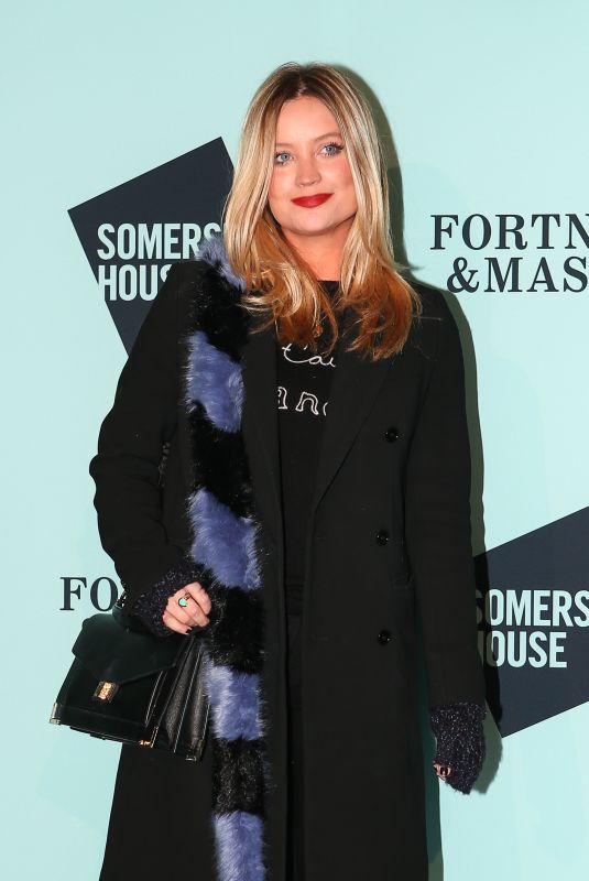 LAURA WHITMORE at Skate at Somerset House Launch Party in London 11/14/2017