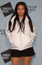 LEAH WELLER at Skate at Somerset House with Fortnum & Mason VIP Launch Party in London 11/16/2016