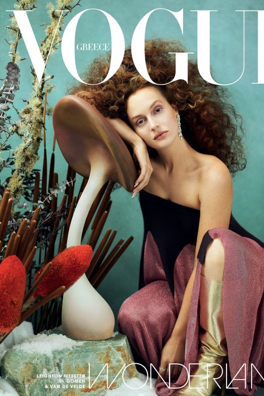 LEIGHTON MEESTER on the Cover of Vogue Greece, December 2025