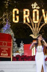 LIAMANI SEGURA at 24th Annual Christmas at The Grove Tree Lighting Celebration in Los Angeles 11/17/2025