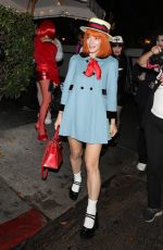 LILY ALLEN Arrives at a Halloween Party at Chateau Marmont in Los Angeles 10/31/2025