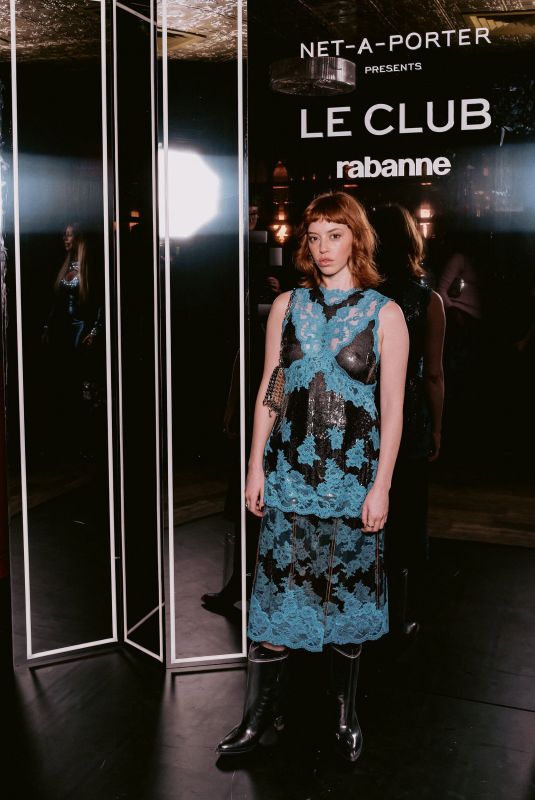 LILY NEWMARK at Le Club Rabanne Presented by NET-A-PORTER at Scotch of St. James in London 11/05/2025