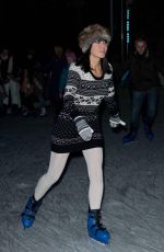 LINZI STOPPARD at Christmas Ice Rink at Tower of London 11/19/2010