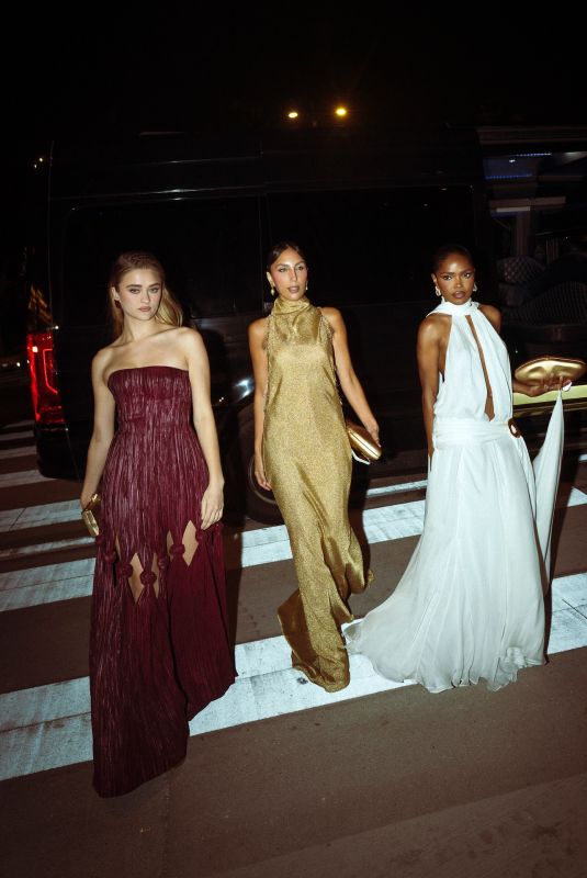 LIZZY GREENE, JASMIN LARIAN and RYAN DESTINY - LACMA Art+Film Gala Photoshoot, November 2025