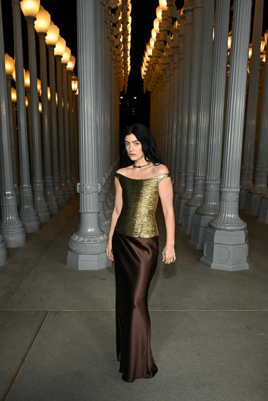 LORDE at 2025 LACMA Art+Film Gala at Los Angeles County Museum of Art 11/01/2025