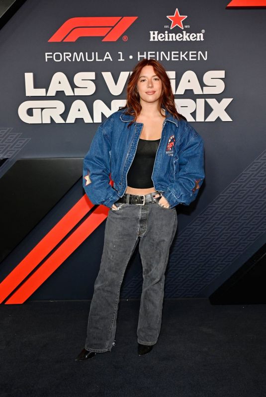 MACKENZIE ZIEGLER at F1 Las Vegas Grand Prix in Las Vegas 11/22/2025