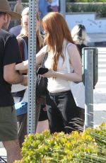 MADELAINE PETSCH Out Shopping with Friends at Farmer