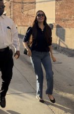 MADISON BEER Arrives at Jimmy Kimmel Live in Hollywood 11/06/2025