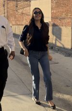 MADISON BEER Arrives at Jimmy Kimmel Live in Hollywood 11/06/2025