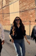 MADISON BEER Arrives at Jimmy Kimmel Live in Hollywood 11/06/2025