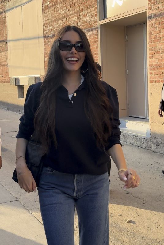 MADISON BEER Arrives at Jimmy Kimmel Live in Hollywood 11/06/2025