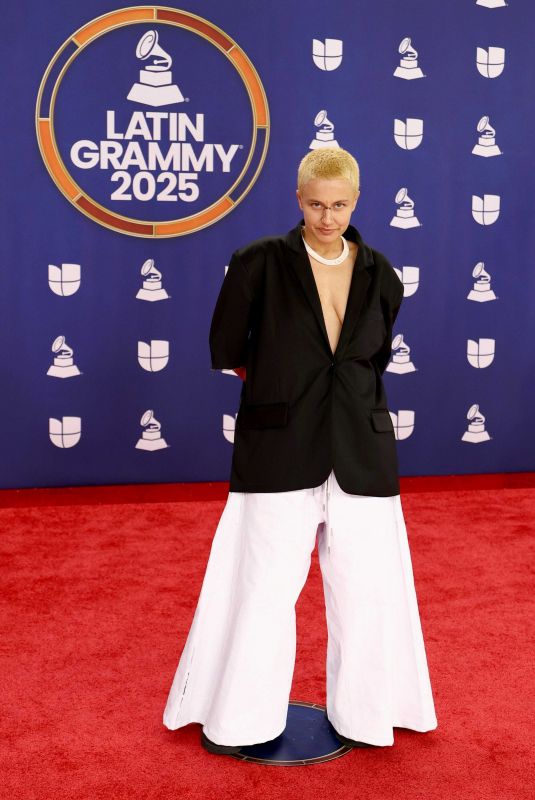MARIA BERALDO at 26th Latin Grammy Awards at MGM Grand Garden Arena in Las Vegas 11/13/2025