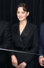 MARION COTILLARD at Launching of Christmas Illuminations of Dior at le Printemps Haussman in Paris 11/09/2012