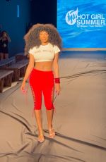 MEGAN THEE STALLION Walks Runway at Tory Lanez