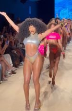MEGAN THEE STALLION Walks Runway at Tory Lanez