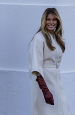 MELANIA TRUMPWelcomes Official 2025 White House Christmas Tree 11/24/2025