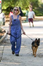 MELANIE GRIFFITH Out with Her German Shepherd at Runyon Canyon in Hollywood 11/23/2025