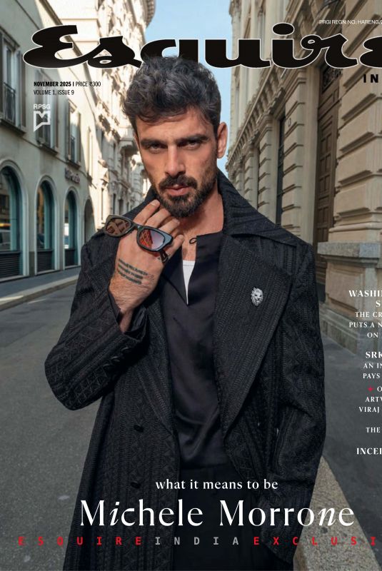 Michele Morrone in Esquire India, November 2025